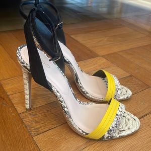 aldo | suede heeled sandals